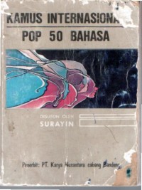 Kamus internasional POP 50 bahasa